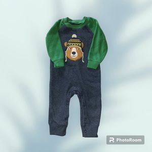 🔴Buy 2 - Get 1 -- Carter's Fleece Winter Romper, 9-Month